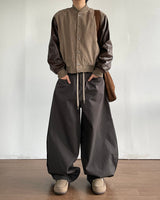 Tenco Curved Cotton Pants