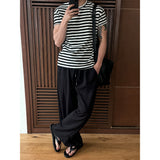 [Unisex] Side tuck wide sweat pants(5color)