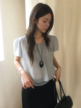 Onyx oval pendant necklace