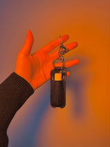 Good kisses initial lipbalm keychain (3color)