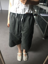 Wheel Cargo Bermuda Pants (3color)