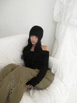 cozy knit beanie
