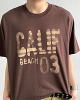 カーフプリントショートスリーブTシャツ