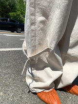 レッグビジョコットンワイドパンツ (2C)