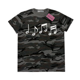 ミュージックノートT (CAMO CHARCOAL)