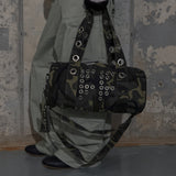 FFFF EYELET DUFFLE BAG (CAMO) F25ZE030