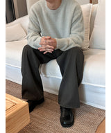 [Unisex] Angora round neck knit(7color)
