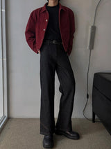 ASCLO セインステッチセルヴィッジデニムパンツ (2color)