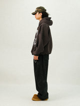 YU Leopard Wide Cotton Banding Pants