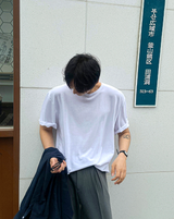 インナーUネックシルキー半袖Tシャツ