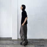 Structural Pleated Drawstring Pants