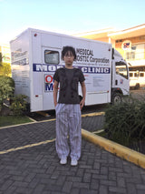 リボンTシャツ_charcoal
