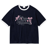 ピュア リボン カリ リンガー Tシャツ (2color)