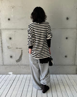 Layered Pleats Long Sleeve