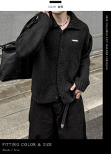 Arin Collared Knit Warmer Cardigan