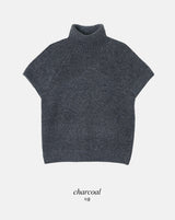 Forever Soft Turtle Neck Short Sleeve Knit (4color)