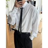 [4SEASON] Basic semi クロップ コットンシャツ(6color)
