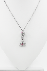 [春] - White lotus (白蓮) necklace
