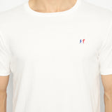 MON AKITA - Florent T-shirt White