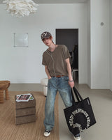Wetley Brush Washed Bootcut Denim