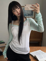 ルーペンラグランロングスリーブTシャツ