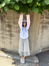 ニーパッドスウェットバミューダパンツ