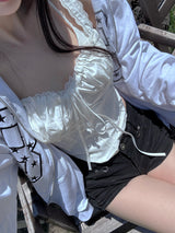 flag star hoodie zip-up(3 color)