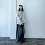 Raw-Hem Drop-Shoulder Shirt