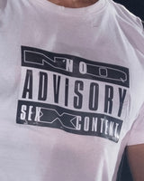 KINSEI "NO ADVISORY" グラフィックロゴTシャツ (1OF1 UNRELEASED)