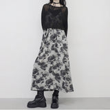 ミリレムシースルークロップニット