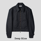 Chase Herringbone Denim Jacket