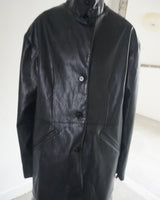 frame leather jacket