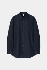One Pocket Paper Work Shirt (Navy)
