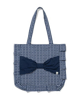 リボン エコバッグ(NAVY)