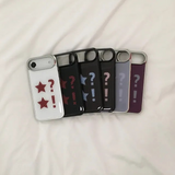 Dot Star Purple Silver Epoxy Bumper Case 