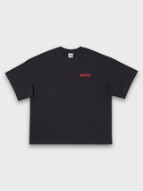 TIGIRL TEE - CHARCOAL