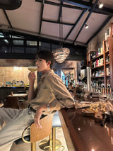 LMN Lende Suede Oversized Fit Shirt (6 colors)