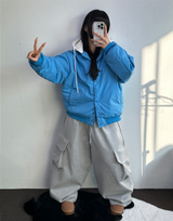 オーバービッグカーゴワイドバルーンロングパンツ🩶🖤🤍3カラー