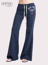 New York low-rise semi-boot casual pants