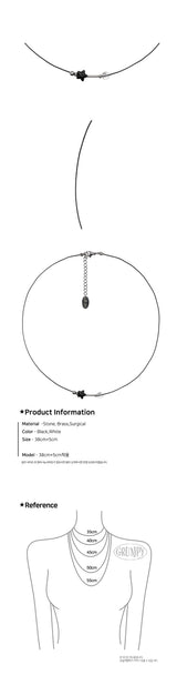 Mini Star Wire Necklace