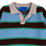 STRIPED COLLAR KNIT SWEATER (UNISEX)_SYF6SW01SB