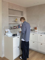 Bio washing cotton basic shirt 3C
