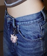 Fakiii x Suga Scoop Angel Spark Key Chain_Pink