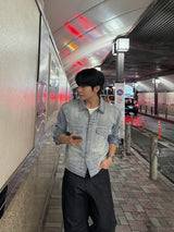Weather cuff denim jacket