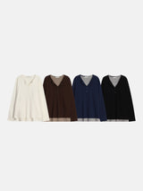 Moro Dual Layered Henley Neck Long Sleeve 4C