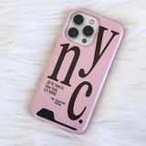 NYC フォーンケースピンク (card)