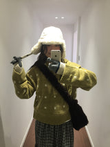 Weasley Snow Hooded Knit (3color)
