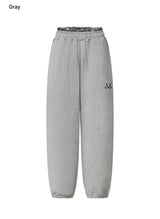 ASTO LACE SAGGING JOGGER PANTS (2COLOR)