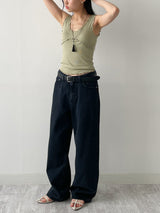 [Unisex] 761 ワイドデニムパンツ