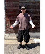 ワッフルレイヤード長袖Tシャツ